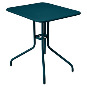 Table 60x70cm PETALE Fermob bleu acapulco