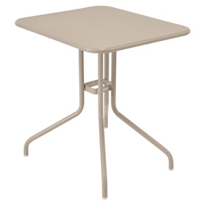 Table 60x70cm PETALE Fermob brun muscade