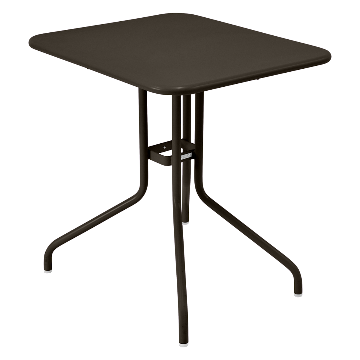 Table 60x70cm PETALE Fermob brun tonka