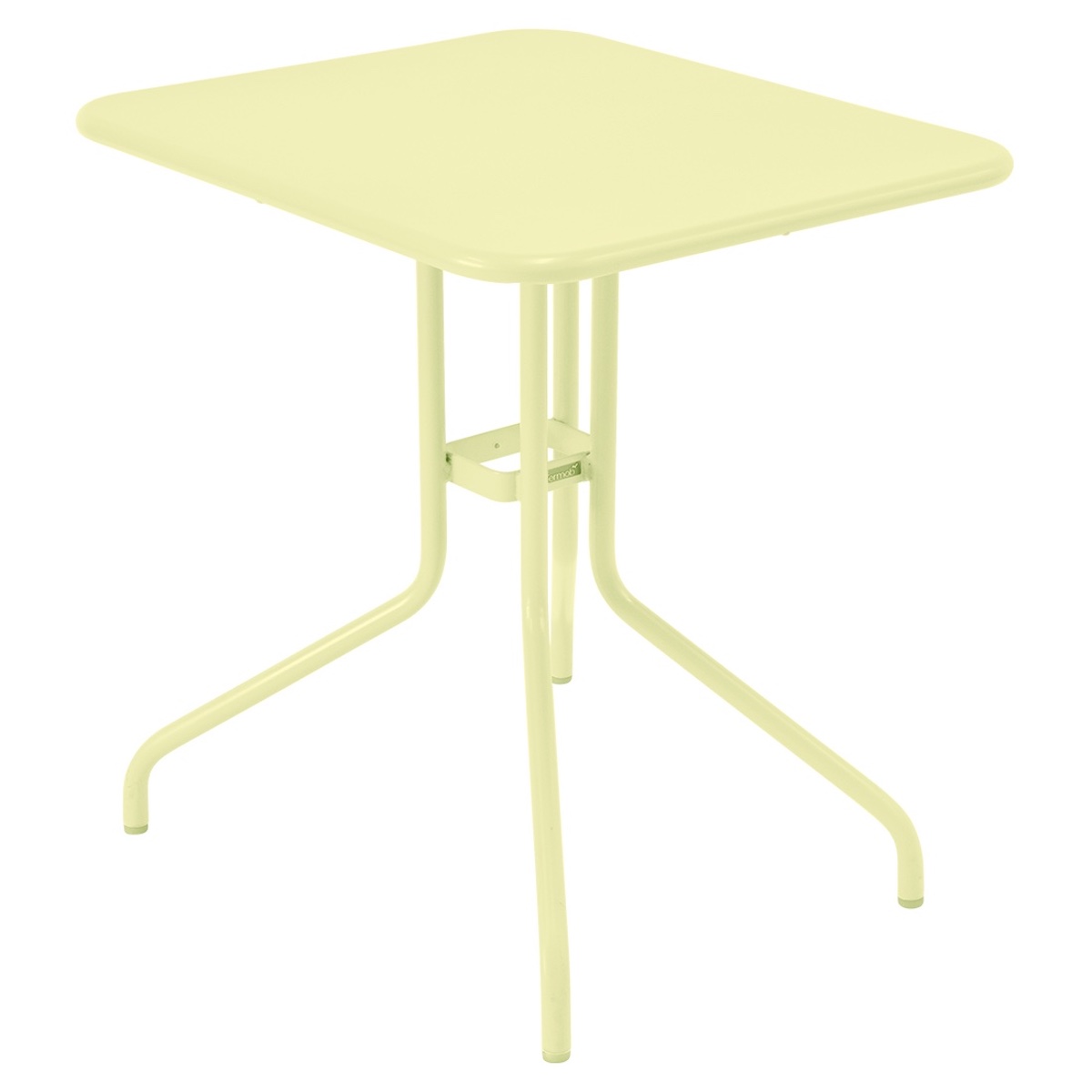 Table 60x70cm PETALE Fermob citron givré