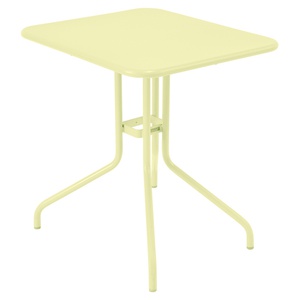 Table 60x70cm PETALE Fermob citron givré