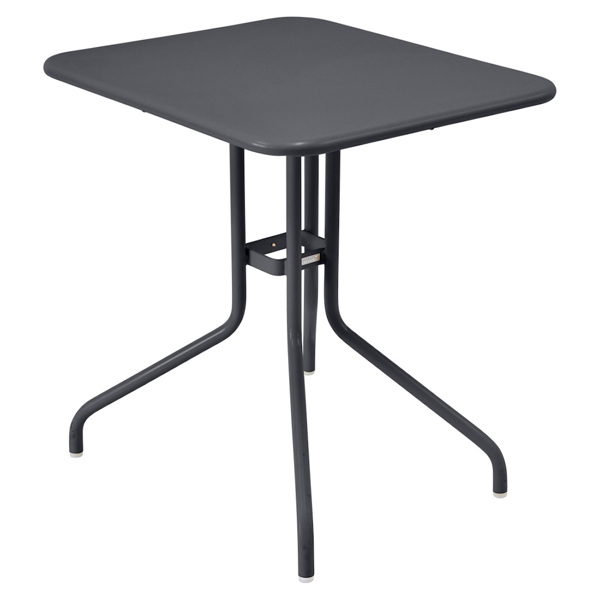 Table 60x70cm PETALE Fermob gris carbone