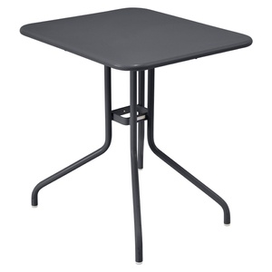 Table 60x70cm PETALE Fermob gris carbone