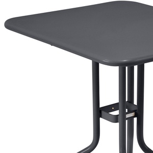 Table 60x70cm PETALE Fermob gris carbone