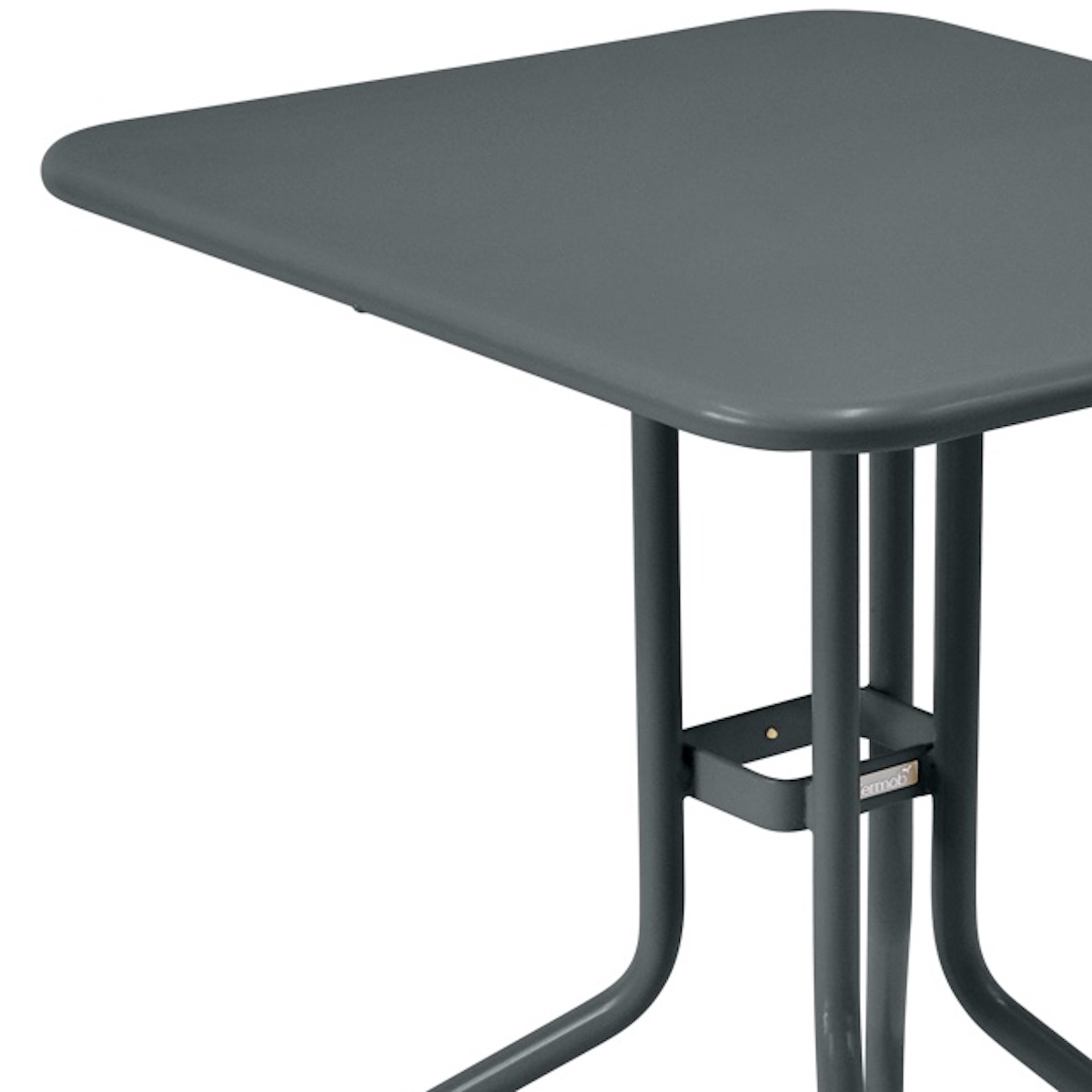 Table 60x70cm PETALE Fermob gris orage