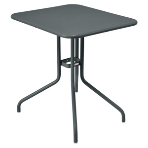 Table 60x70cm PETALE Fermob gris orage