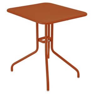 Table 60x70cm PETALE Fermob orange confite