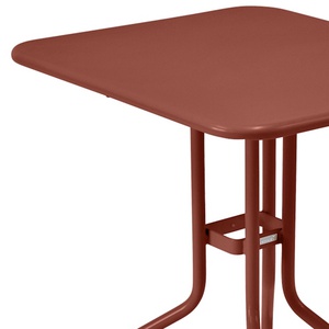 Table 60x70cm PETALE Fermob rouge ocre