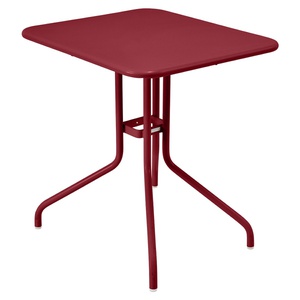 Table 60x70cm PETALE Fermob rouge piment