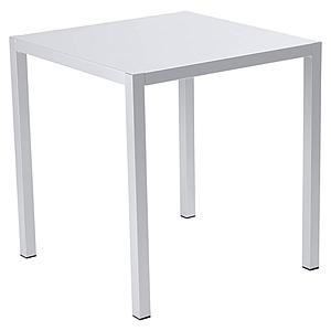 Table 70x70cm INSIDE OUT Fermob blanc coton