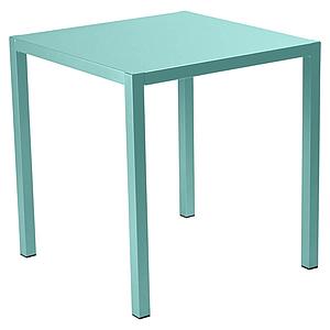 Table 70x70cm INSIDE OUT Fermob bleu lagune