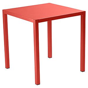 Table 70x70cm INSIDE OUT Fermob capucine