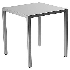 Table 70x70cm INSIDE OUT Fermob gris métal
