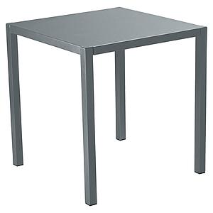 Table 70x70cm INSIDE OUT Fermob gris orage