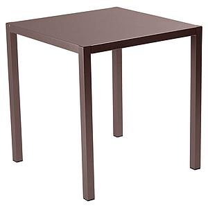 Table 70x70cm INSIDE OUT Fermob rouille