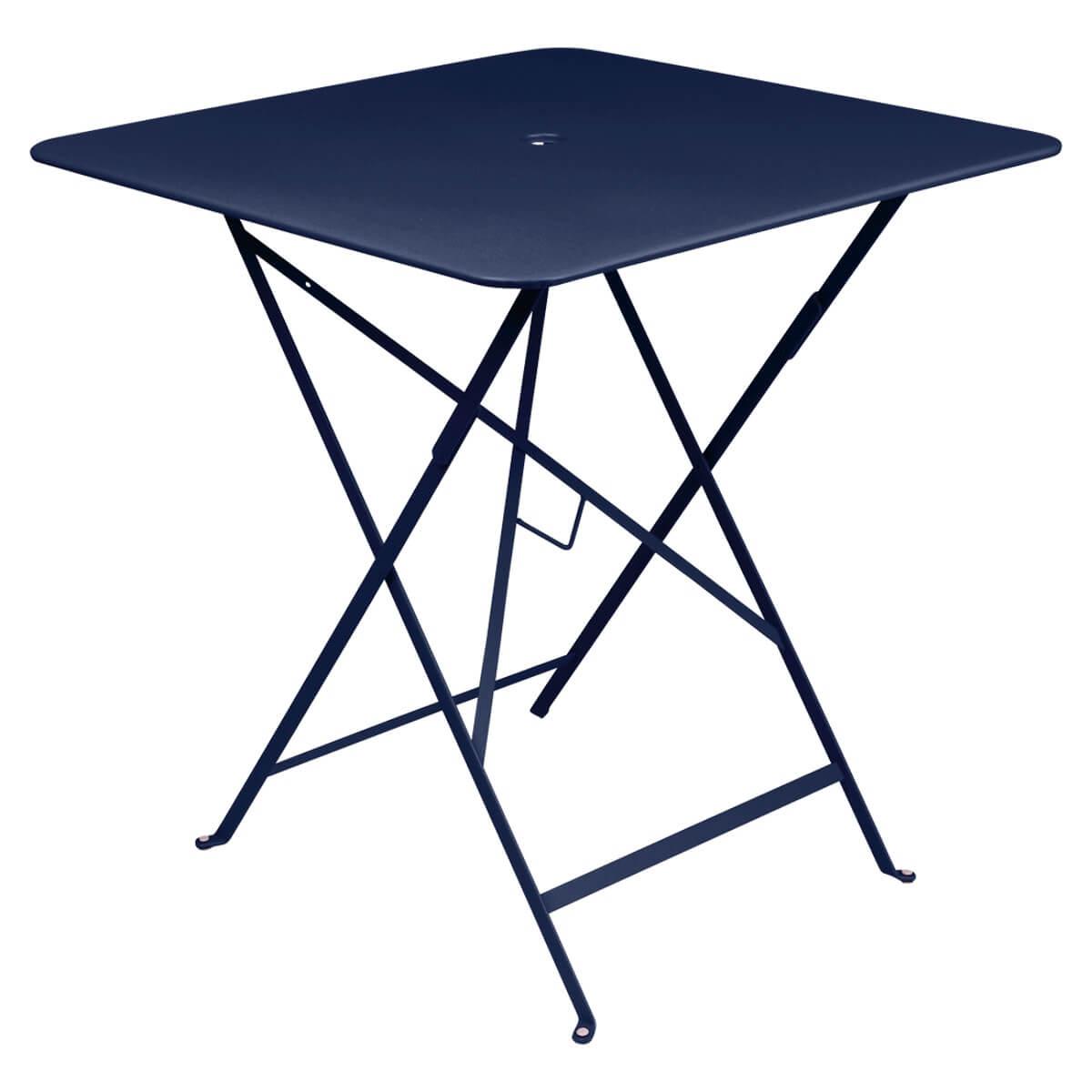 Table 71x71cm BISTRO Fermob Bleu Abysse