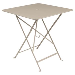 Table 71x71cm BISTRO Fermob brun Muscade