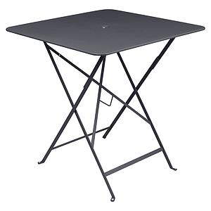 Table 71x71cm BISTRO Fermob gris carbone