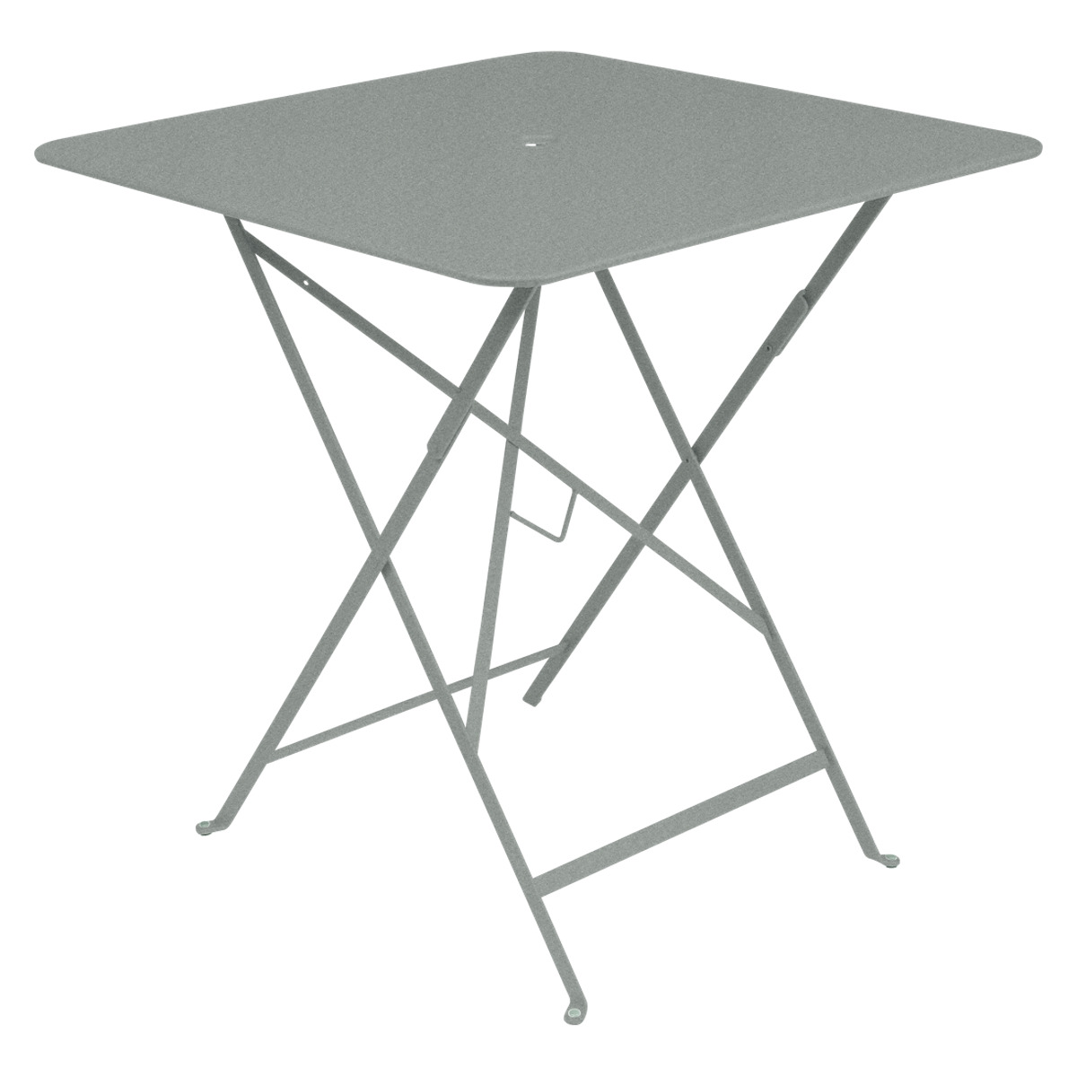 Table 71x71cm BISTRO Fermob gris lapilli