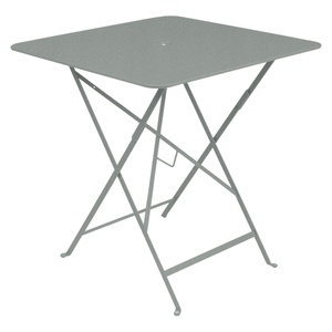 Table 71x71cm BISTRO Fermob gris lapilli