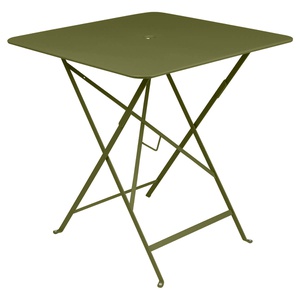 Table 71x71cm BISTRO Fermob vert pesto