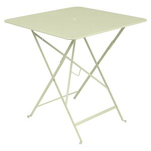 Table 71x71cm BISTRO Fermob vert tilleul