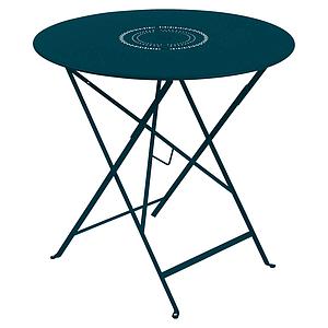 Table 77cm FLOREAL Fermob bleu acapulco