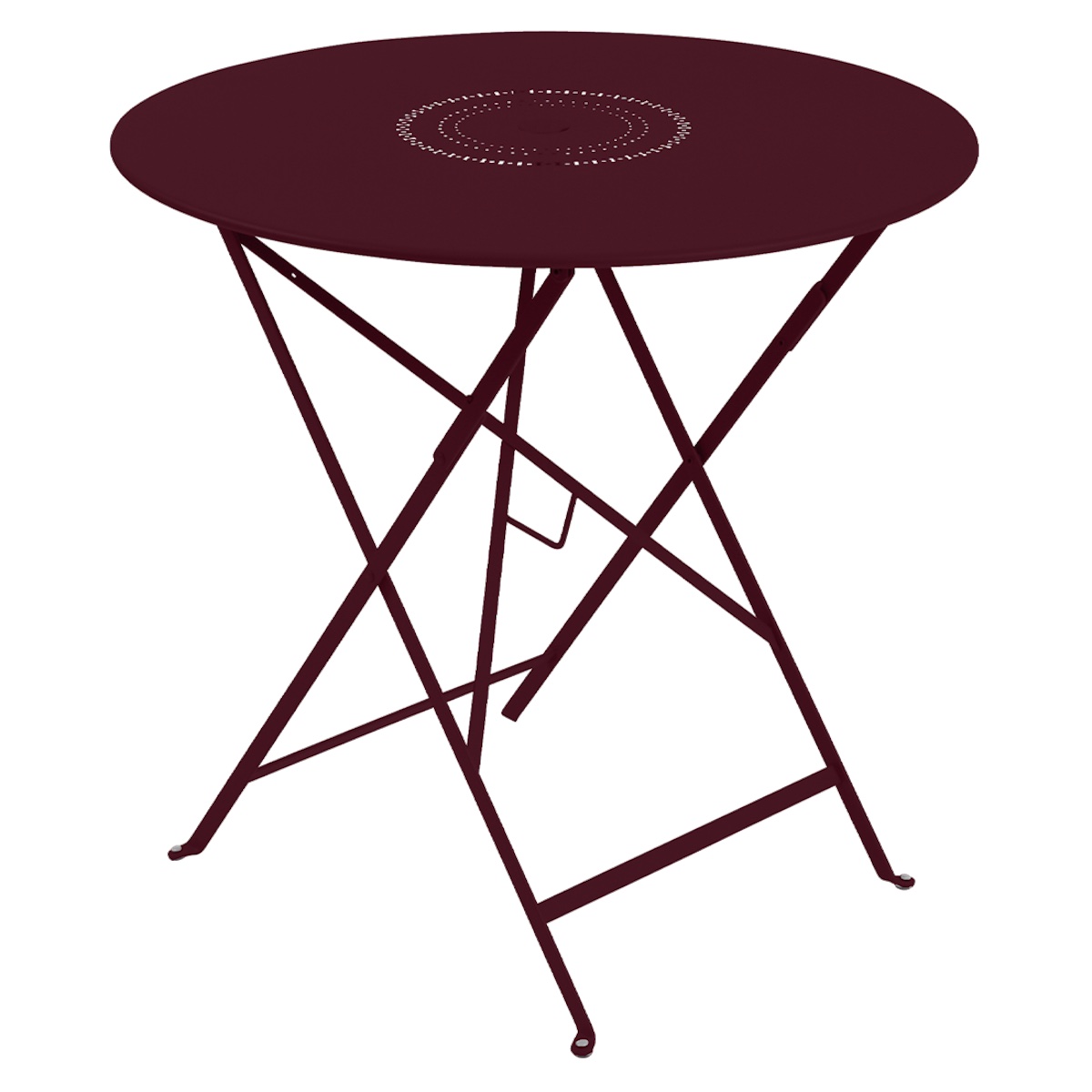 Table 77cm FLOREAL Fermob cerise noir
