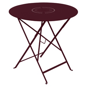 Table 77cm FLOREAL Fermob cerise noir