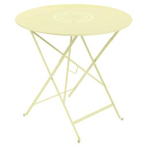 Table 77cm FLOREAL Fermob citron givré