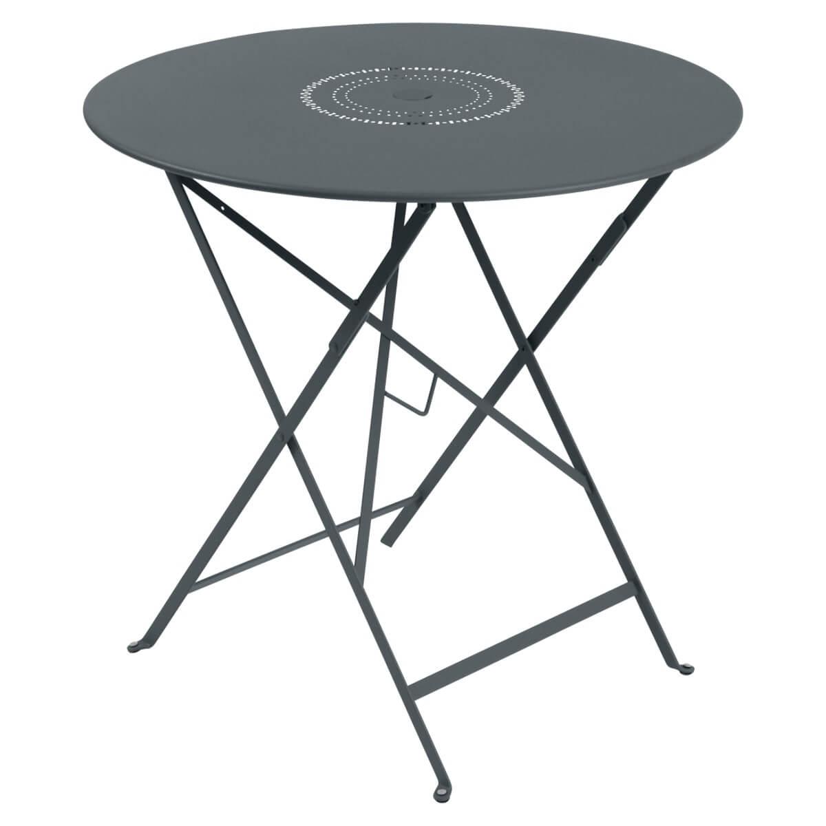 Table 77cm FLOREAL Fermob gris orage