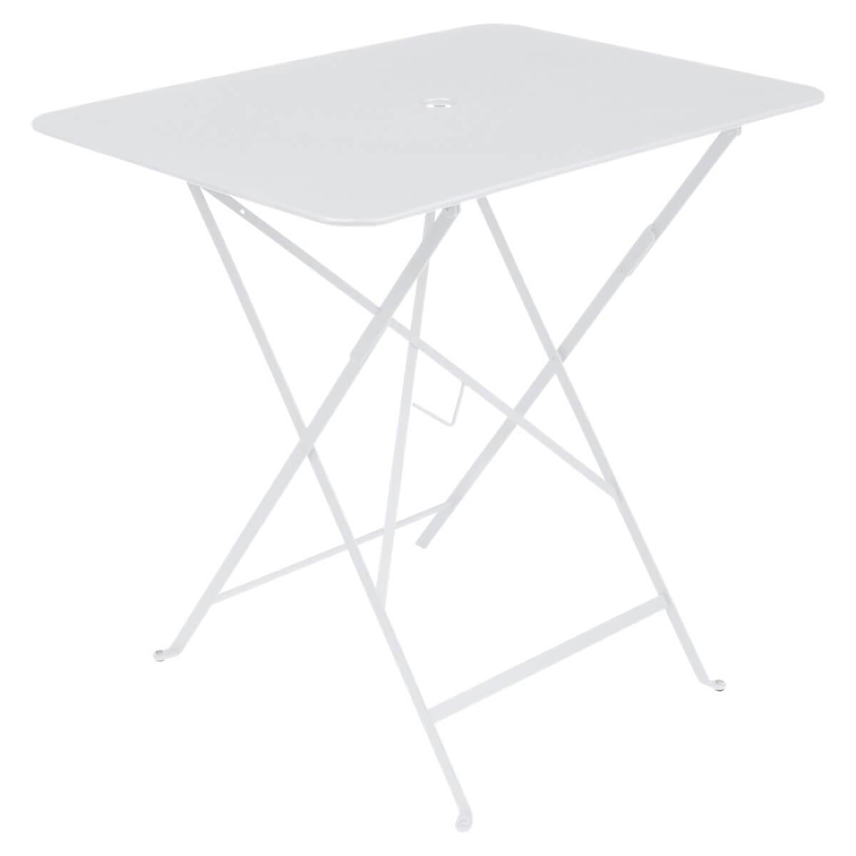 Table 77x57cm BISTRO Fermob blanc coton