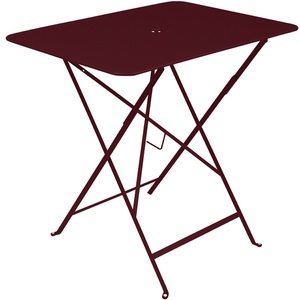 Table 77x57cm BISTRO Fermob cerise noir