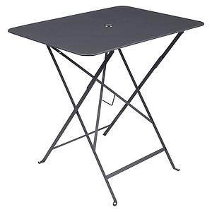 Table 77x57cm BISTRO Fermob gris carbone