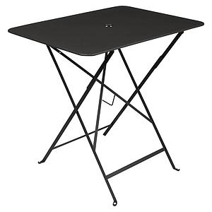 Table 77x57cm BISTRO Fermob noir réglisse