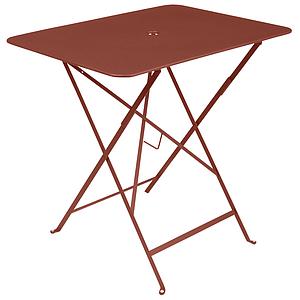 Table 77x57cm BISTRO Fermob rouge ocre