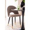 Table 80cm SCHICKERIA Kare Design aspect marbre noir