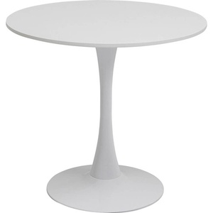 Table 80cm SCHICKERIA Kare Design blanche