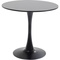 Table 80cm SCHICKERIA Kare Design noire