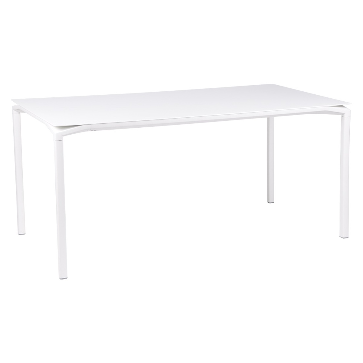 Table 80x160cm CALVI Fermob Blanc coton