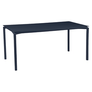 Table 80x160cm CALVI Fermob Bleu Abysse