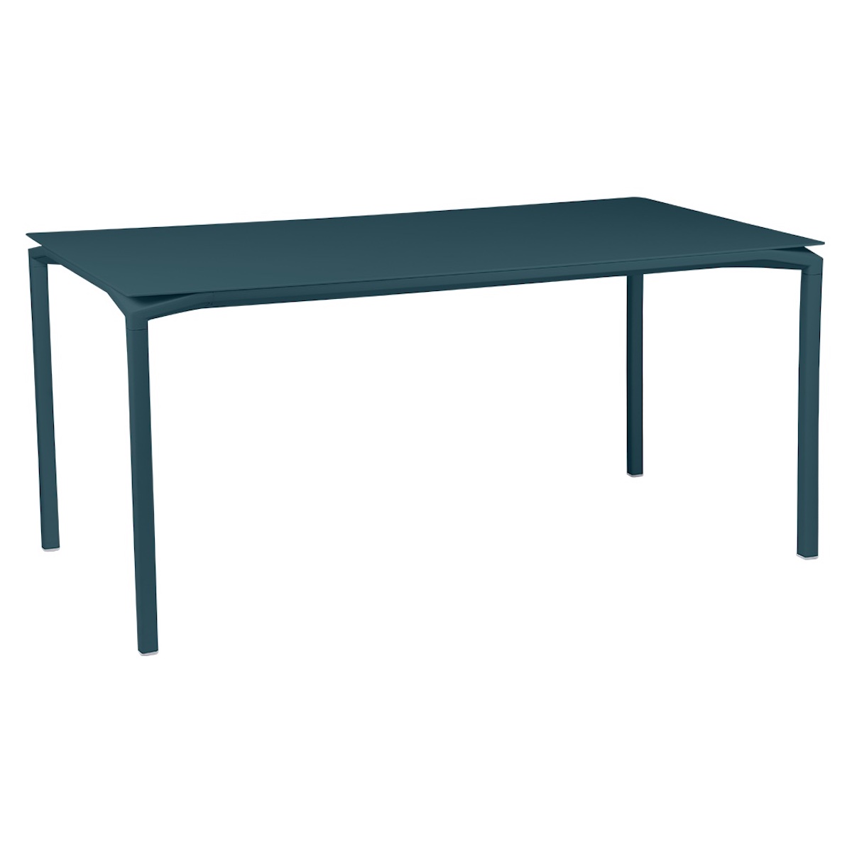 Table 80x160cm CALVI Fermob Bleu acapulco