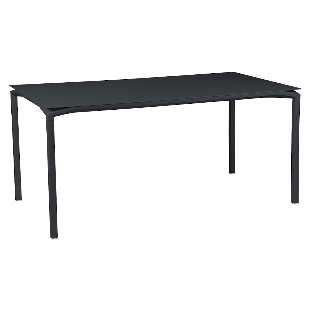 Table 80x160cm CALVI Fermob Carbone