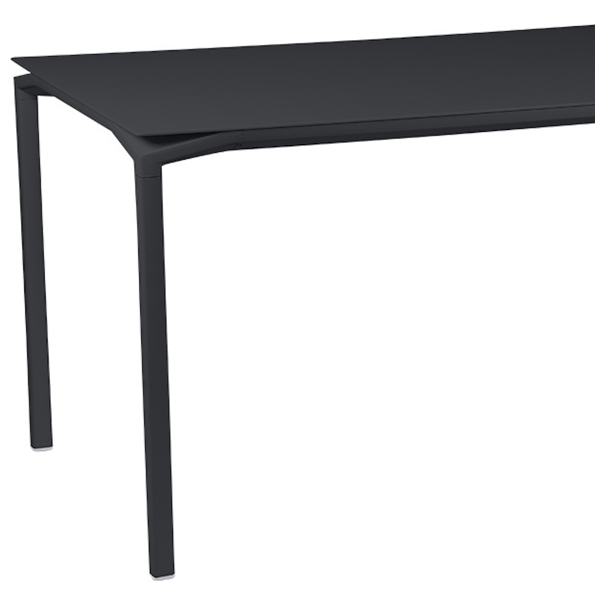 Table 80x160cm CALVI Fermob Carbone