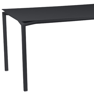 Table 80x160cm CALVI Fermob Carbone