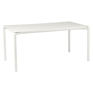 Table 80x160cm CALVI Fermob gris argile