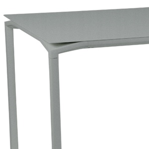 Table 80x160cm CALVI Fermob gris lapilli