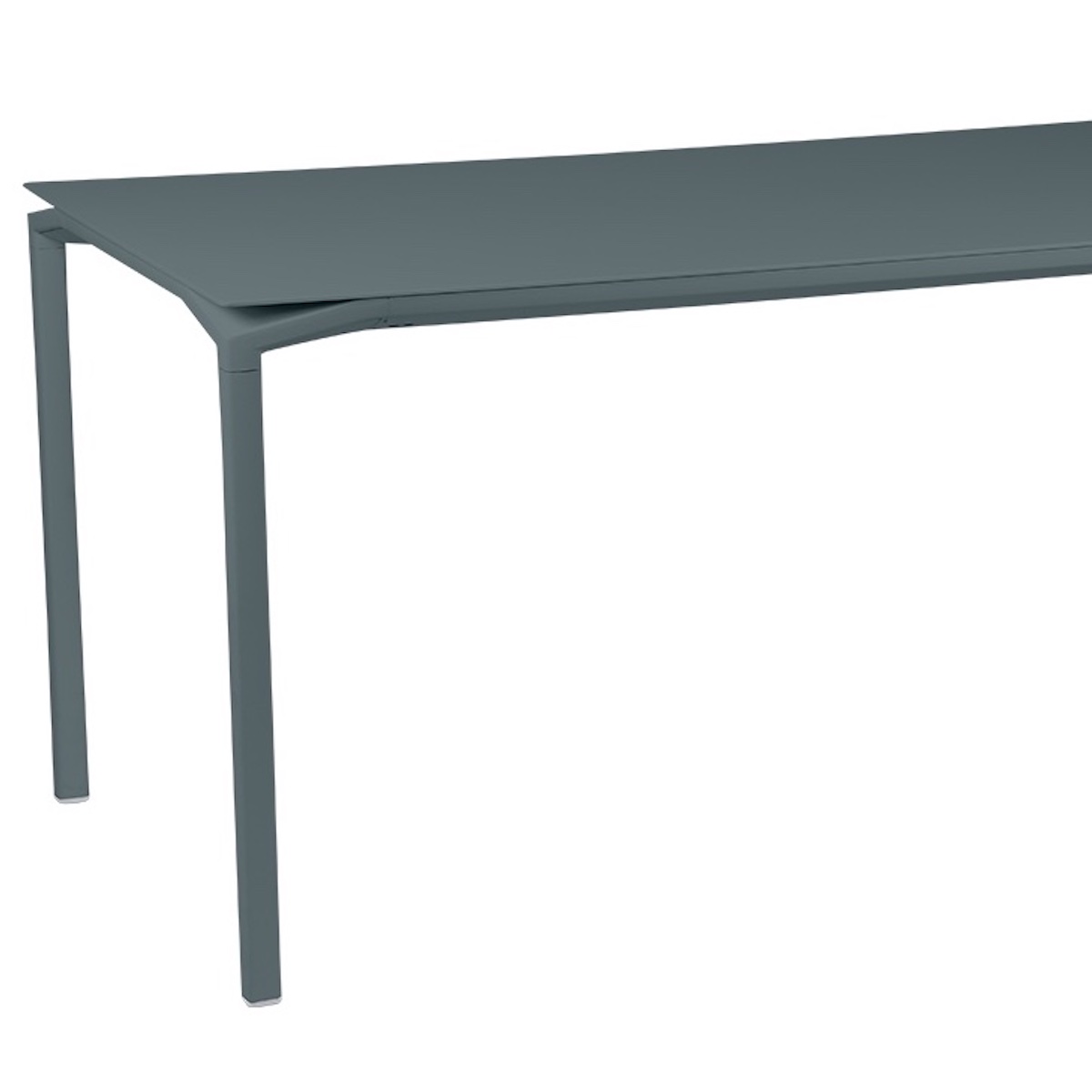 Table 80x160cm CALVI Fermob gris orage