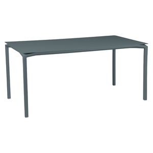 Table 80x160cm CALVI Fermob gris orage