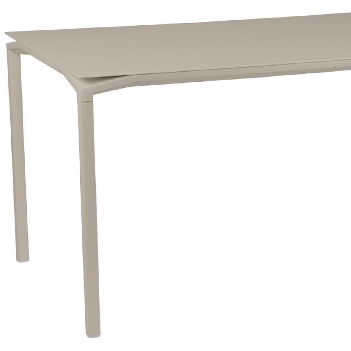 Table 80x160cm CALVI Fermob muscade